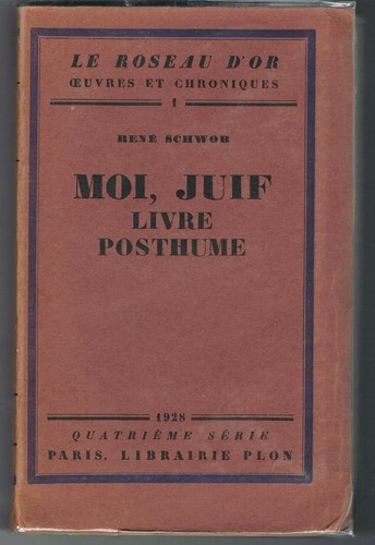 Schwob moi juif - schwob,