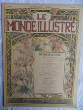Le Monde illustré n°1994 du