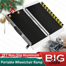 2 FT Portable Wheelchair Ramp