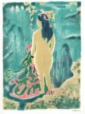 Jules Cavailles Reditatif 1968 litho originale 37 x 28 cm carmeaux Epineu