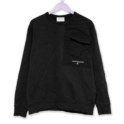 Sweat calvin klein noir - À, col