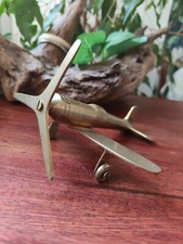 Avion en laiton / 1970 🍒