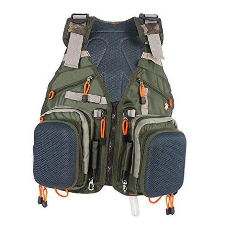 Fly fishing vest pack - fly,
