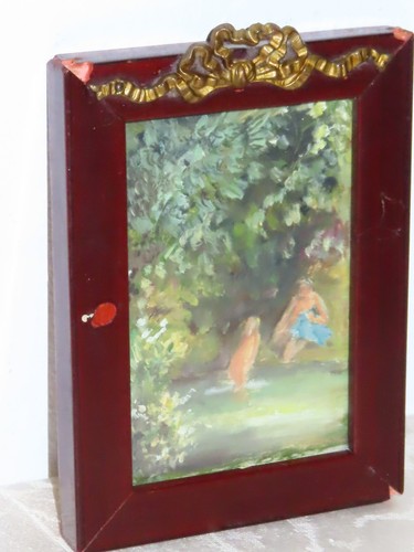 Petit tableau aquarelle - tableau,