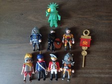 Lot Playmobil Statue De La Liberté Soldat Romain