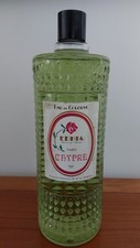 Ancienne bouteille d'eau de Cologne Edhia Chypre.