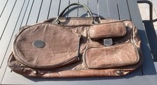 Sac De  Sport  Tennis Vintage Année 70 En Simili Cuir Porte Raquette Balle ?
