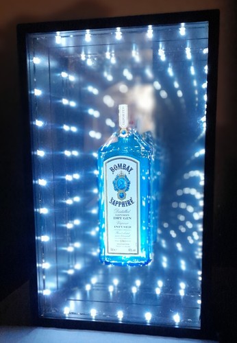 Cadre lumineux bombay sapphire - lumineux,