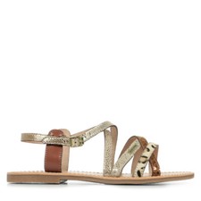 Sandales Nu Pieds Les Tropéziennes by M Belarbi femme Hapaxgum Marron Cuir A