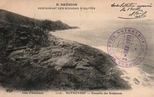 CPA 35 - ROTHENEUF (I. et V.) - 1116. Ensemble des Sculptures