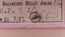 BALANCIER COMPLET MONTRE MP MAICHE 5¼