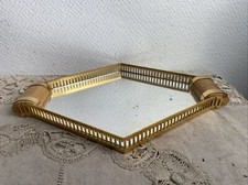 Ancien Petit Plateau Miroir