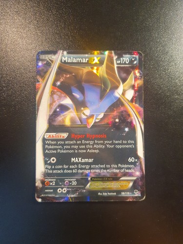 Carte pokemon malamar - carte, ex