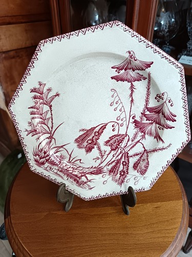 Assiette octogonale - assiette,