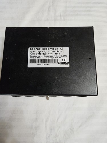 Simrad g40a gyro interface - g40a,