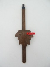 Balancier pour horloge pendule coucou feuille de vigne Petit Modèle Marron Foncé