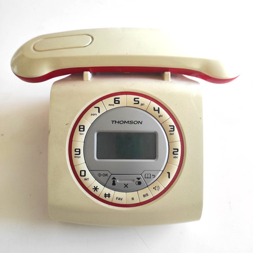 Téléphone thomson blanc - téléphone,