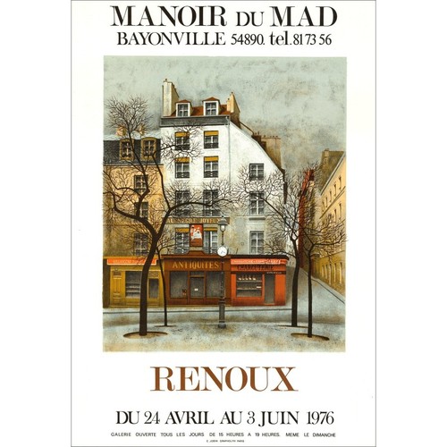 Renoux andré lithographie - -,
