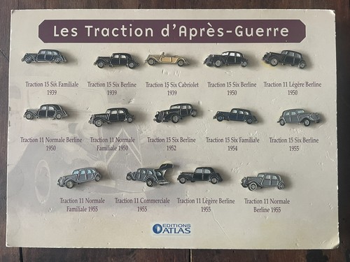 Lot pin citroën traction - lot, pin's