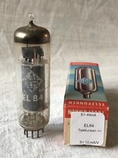 EL84 6BQ5 Telefunken    Vacuum Tube, lampe, Röhre, Valve. Slightly Used