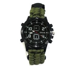 Survival-Uhr mit Paracord