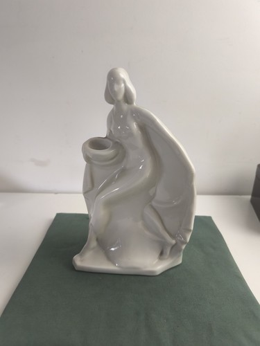 Statuette faïence art - statuette,