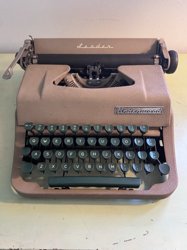 1952 underwood leader - underwood,