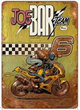 Plaque Murale Métal "JOE BAR