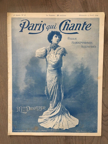 Paris qui chante revue - paris, chante,