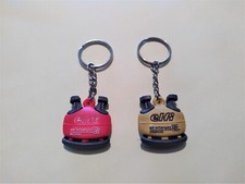 2 ANCIENS PORTE CLÉS ELFI ELF ANTARGAZ MINI BOUTEILLES DE GAZ BUTANE ET PROPANE