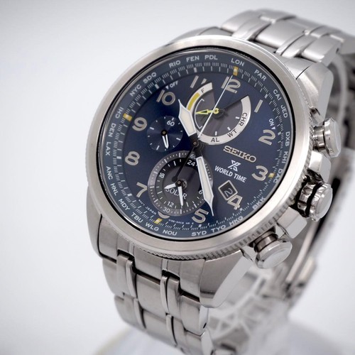 Seiko prospex world time solar - seiko,