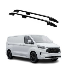 Barres de toit longitudinales pour Ford Transit Tourneo Custom 2023-2025 L2 Noir