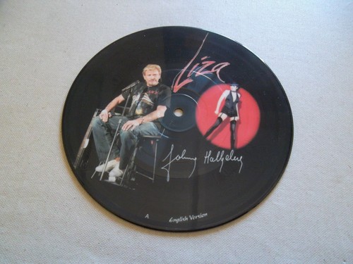 Picture disc johnny hallyday - disc,