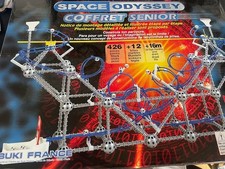 coffret jeu SPACE ODISSEY de constuction labyrinthes de bille 2010 vintage