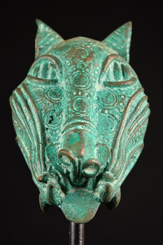 Bronze ancienne tête - ancienne,