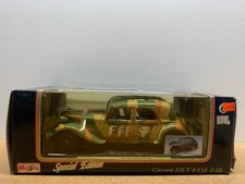 MAISTO CITROEN 15CV TRACTION 6CYL FFI 1/18 EN BOITE gé A1