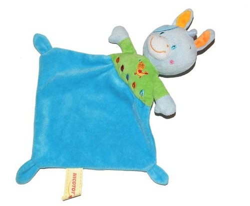 Nicotoy doudou plat - doudou, ane