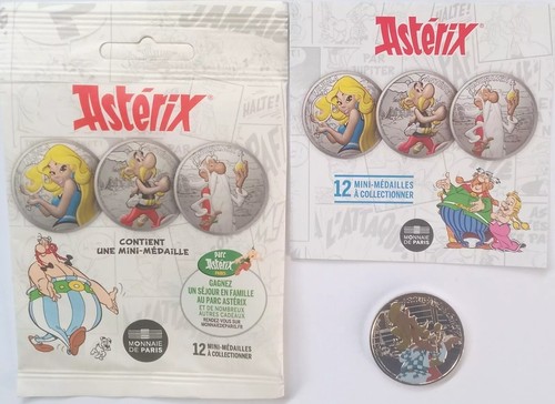 Médaille astérix monnaie - astérix, de