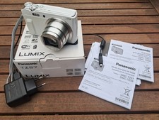 PANASONIC LUMIX TZ 57 BLANC WHITE APPAREIL PHOTO NUMÉRIQUE COMPACT 16 MP 