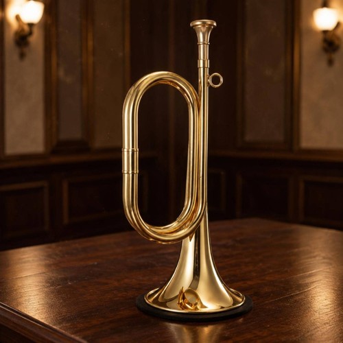 Bugle doré poli - bugle,
