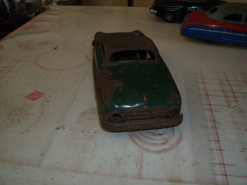 Jouet ancien voiture tole - en,