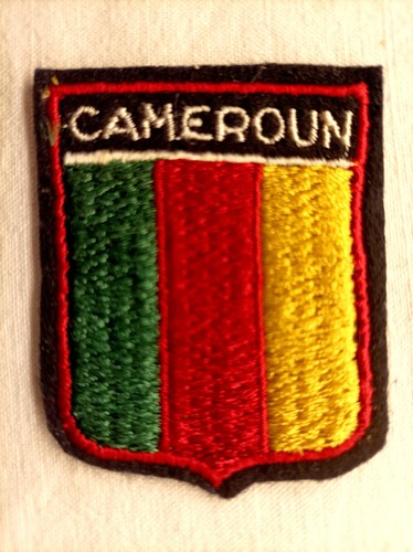 écusson cameroun feutrine - cameroun,
