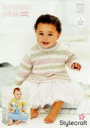 Stylecraft 9747 pull gilet - et,