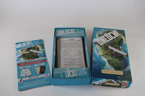 Jeu société unlock ile - société,