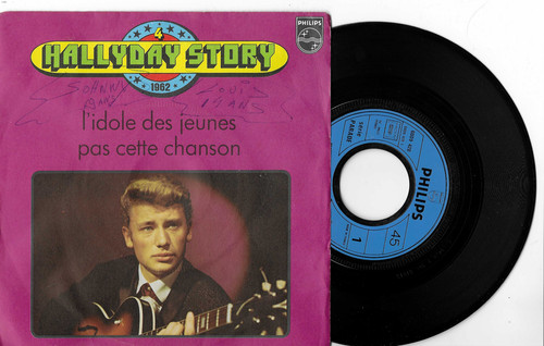 45tours hallyday story - sp,