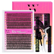 Lot de 280 extensions de cils