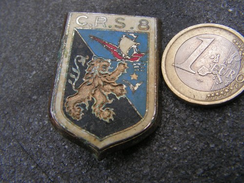Insigne police francaise crs - insigne,