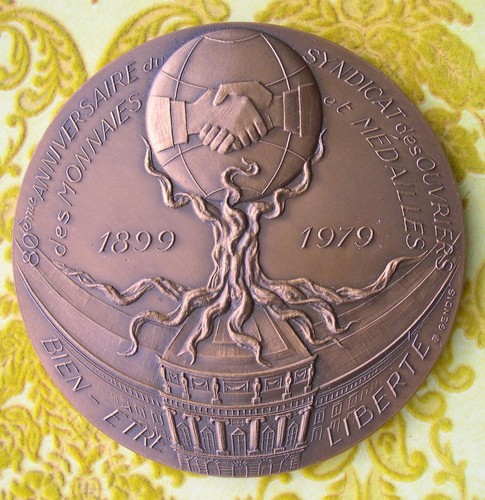 Medaille ans syndicat - medaille,