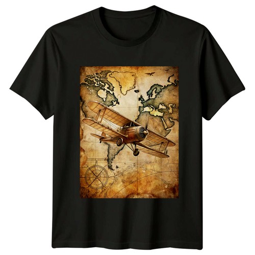 Vintage biplane world - biplane,