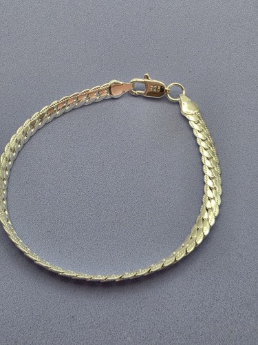 Bracelet maille plate